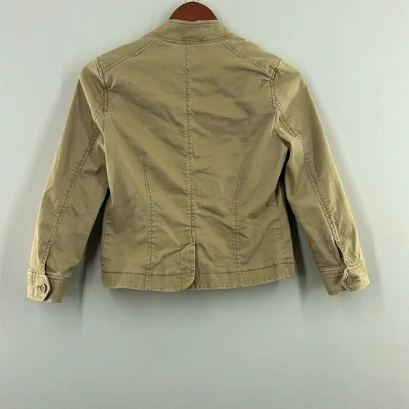 Women’s, Abercrombie & Fitch, Blazer style Shacket, Medium, Tan - Picture 5 of 11